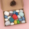 21pcs Stacking Stones Dark Colour Set