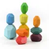 10pcs Beech Stacking Stones